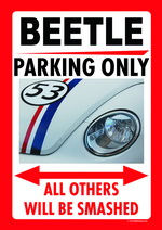 BEETLE PARKING ONLY